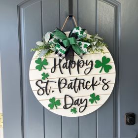 1PC Wooden tags for Independence Day, patriotic American homes, rural areas, wooden walls, door decorations, wooden crafts (Color: 43, size: 40*40*0.5cm)