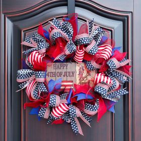 1PC Wooden tags for Independence Day, patriotic American homes, rural areas, wooden walls, door decorations, wooden crafts (Color: 79, size: 20*20*0.5cm)