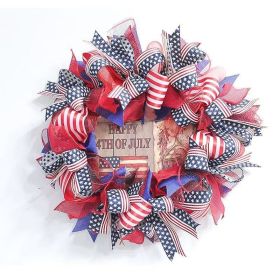 1PC Wooden tags for Independence Day, patriotic American homes, rural areas, wooden walls, door decorations, wooden crafts (Color: 81, size: 20*20*0.5cm)