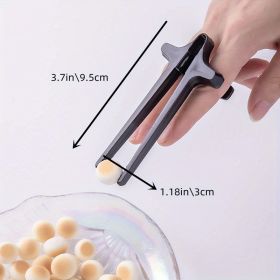 1pc Finger Snack Chopsticks For Gamers, Snack Clips, Gaming Finger Sleeves, Game Controllers, Game Accessories, Cell Phones Accessories, Finger T (Color: Black)